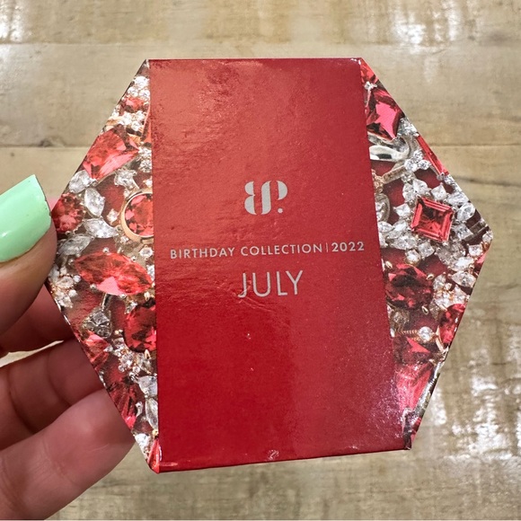 Bomb Party jewlery september Always Extra lab created ruby corundum earrings - Picture 5 of 11